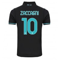 Camisa de Futebol Lazio Mattia Zaccagni #10 Equipamento Alternativo 2024-25 Manga Curta